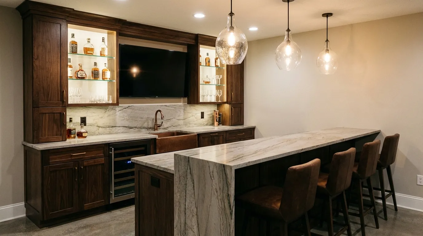 Wet Bar Installation